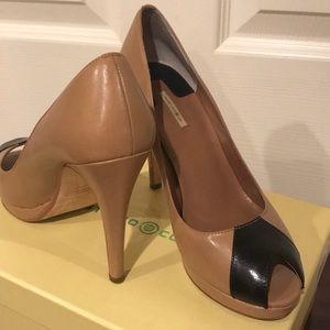 Max Studio Open Peep Toe Heels